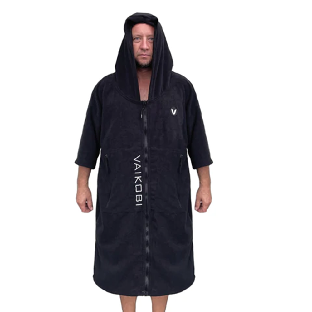VAIKOBI PONCHO ZIPPERED CHANGING ROBE - QUICK DRY